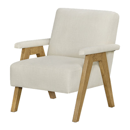 Brio Ergonomic Wood Frame Living Room Chair