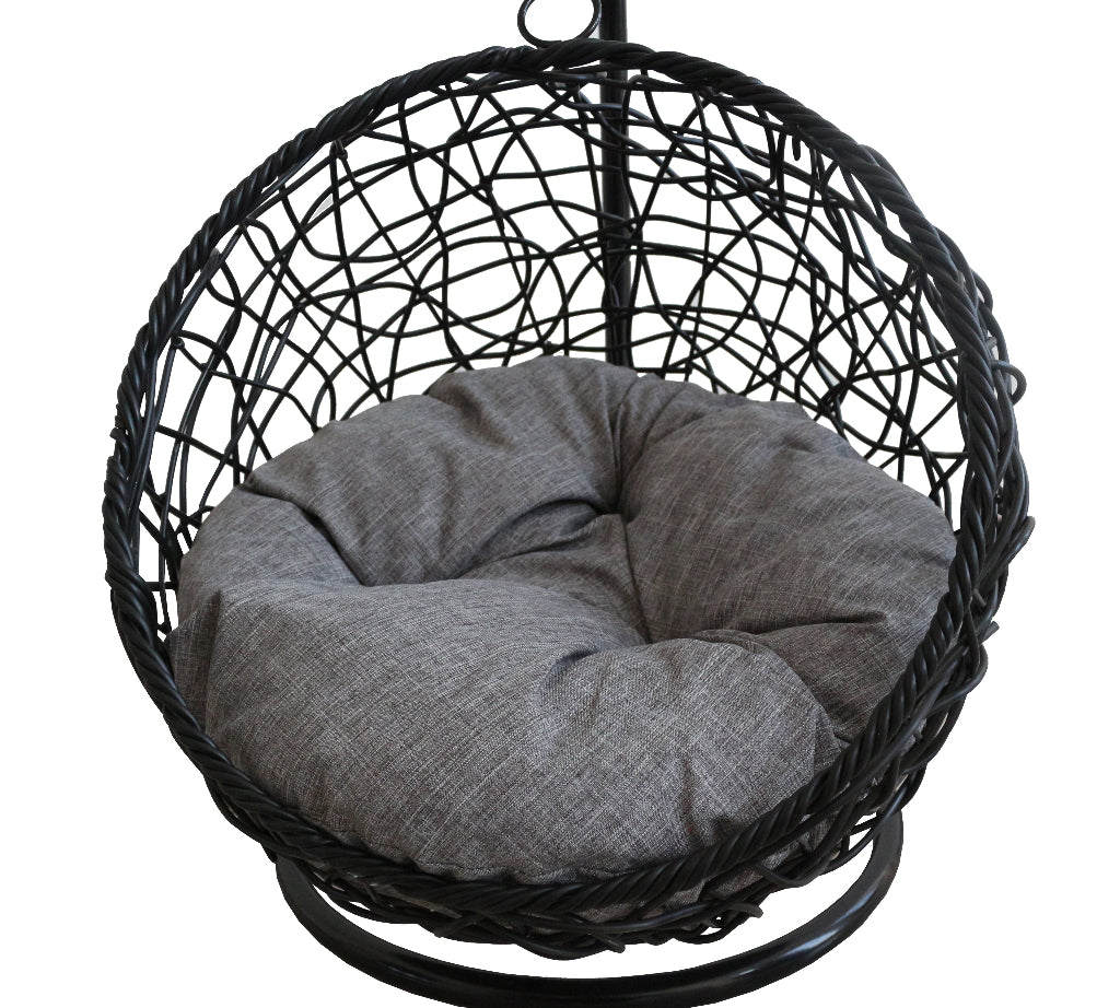 Pet Compact Hanging Egg Chair with Waterproof Cushion