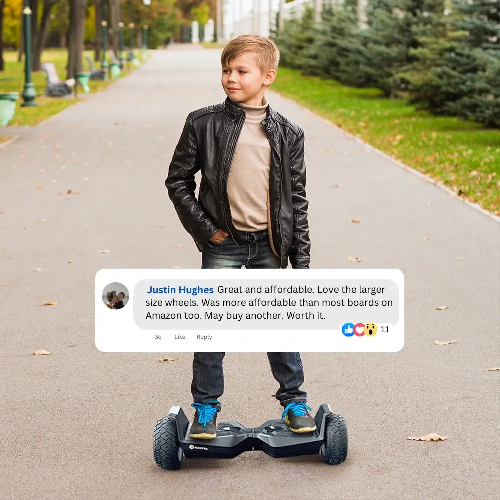 Elektra Off-Road Hoverboard - All-Terrain Electric Scooter for Kids & Teens