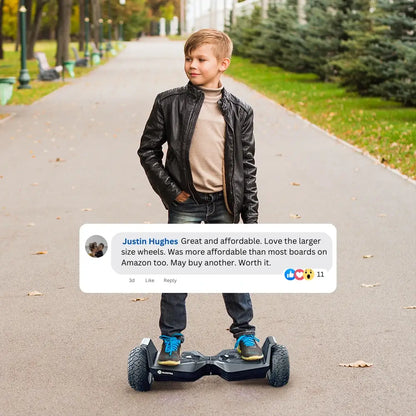Elektra Off-Road Hoverboard - All-Terrain Electric Scooter for Kids & Teens