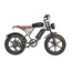 High-Carbon Steel Electric Bike — 750W Brushless Drive, 5 Speed Levels
