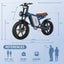 High-Carbon Steel 750W Brushless Electric Bike — Rugged Build, Smart Ride