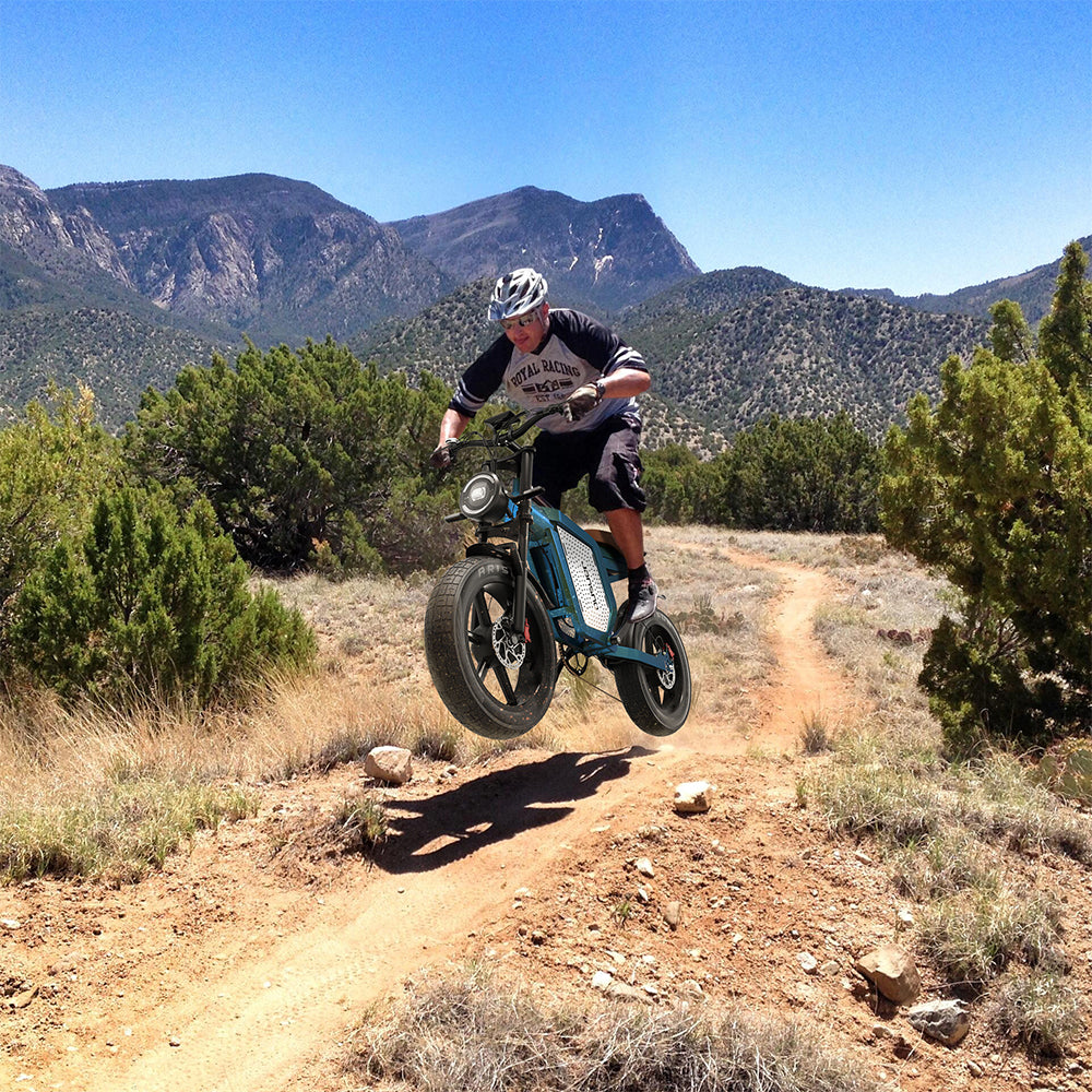 High-Carbon Steel 750W Brushless Electric Bike — Rugged Build, Smart Ride