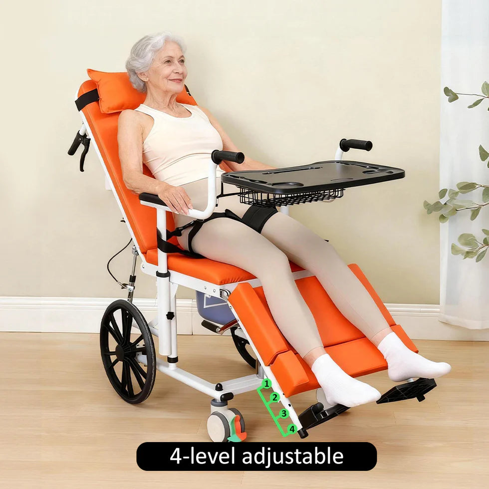 Manual Adjustable Lifting Transfer Chair - Premium Mobility Solution