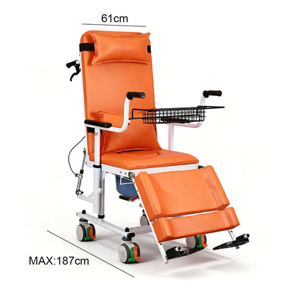 Manual Adjustable Lifting Transfer Chair - Premium Mobility Solution