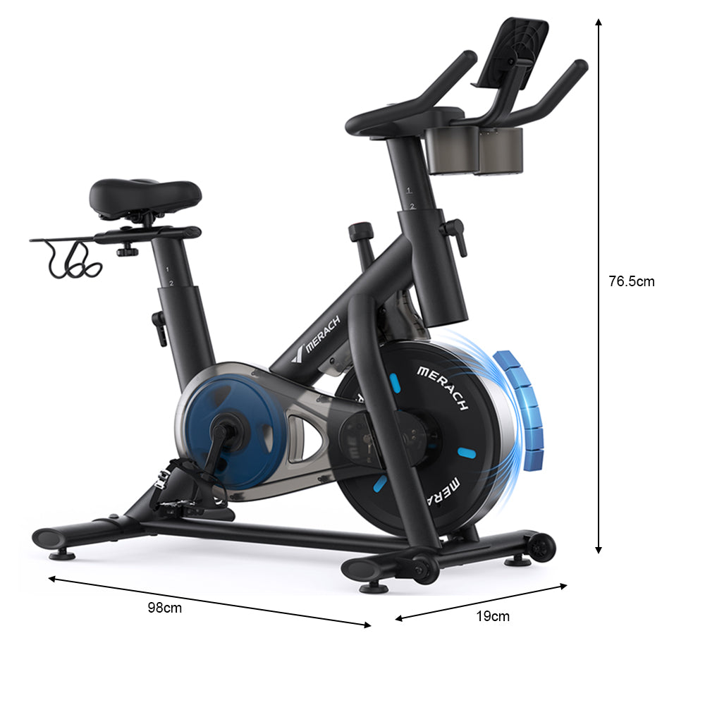 Merach Exercise Bike – Smart, Compact, and Performance-Driven