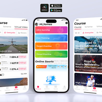 Merach Exercise Bike – Smart, Compact & Performance