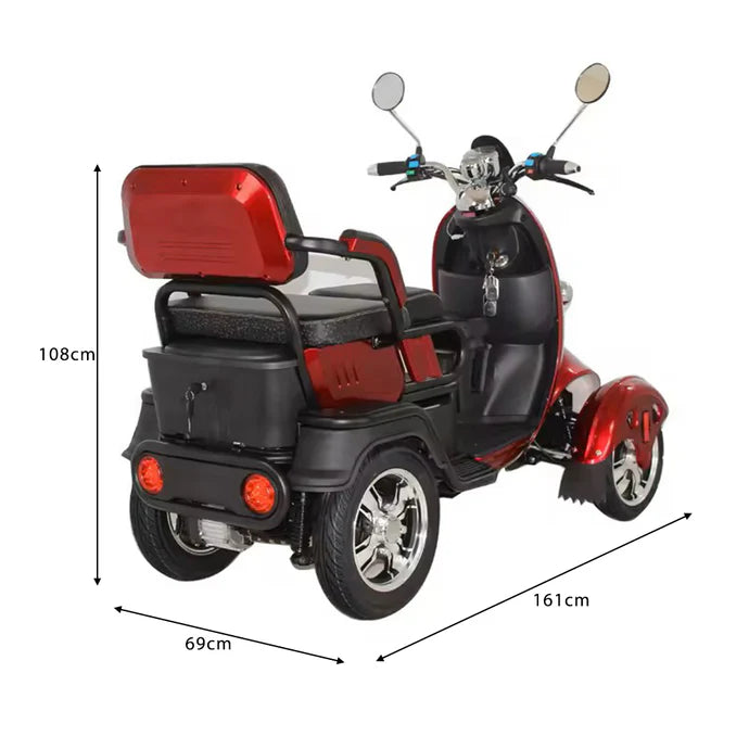 800W 48V 20Ah Electric Mobility Scooter — Versatile & Powerful Ride