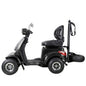 1000W Heavy-Duty Electric Mobility Scooter – 60V 20Ah Off-Road, Adjustable Luxury Seat & Golf Bag Mount