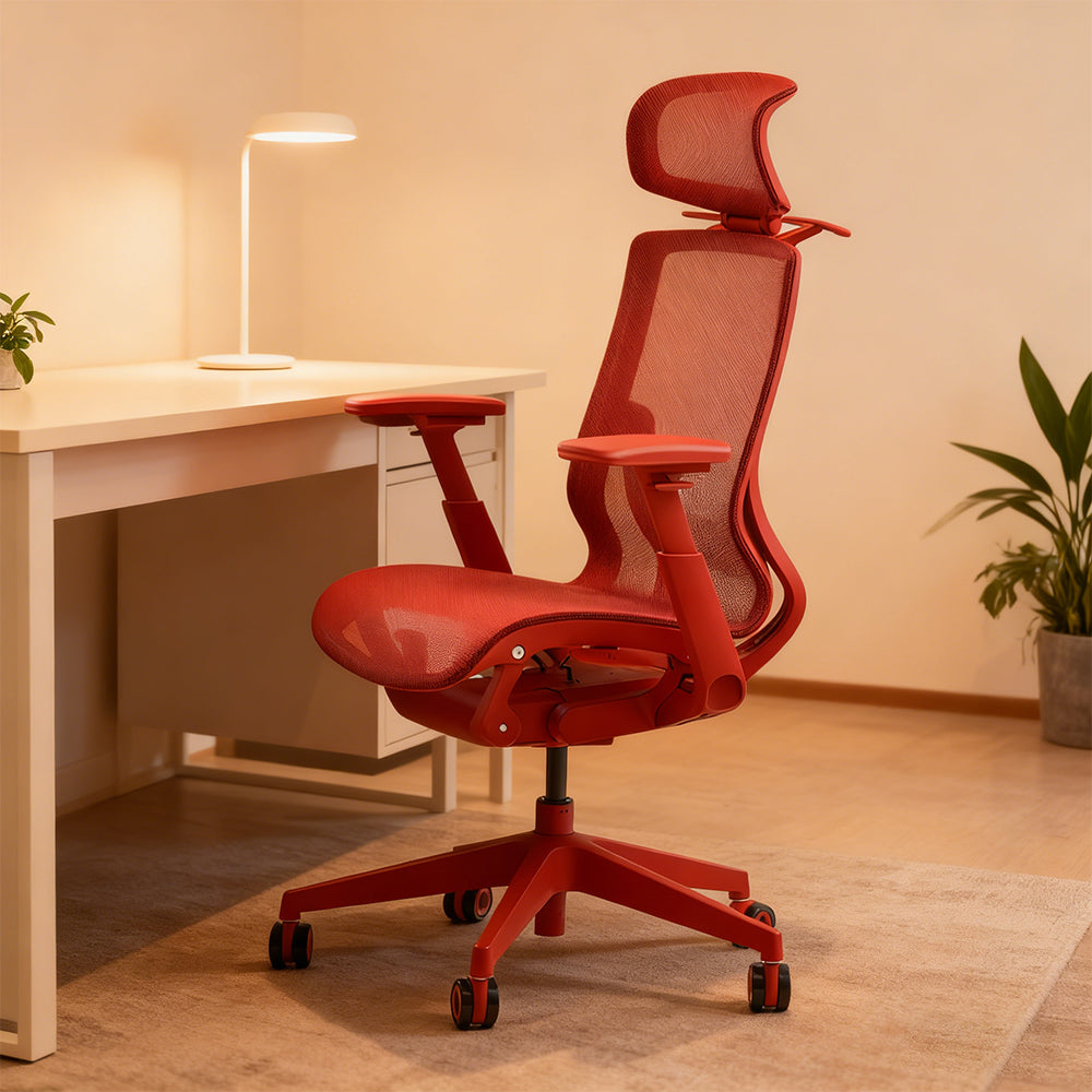 Cloud Office Chair - Twilight Red - OC07