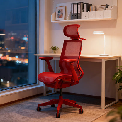 Cloud Office Chair - Twilight Red - OC07