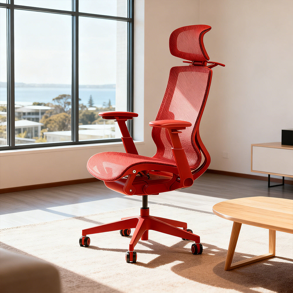 Cloud Office Chair - Twilight Red - OC07