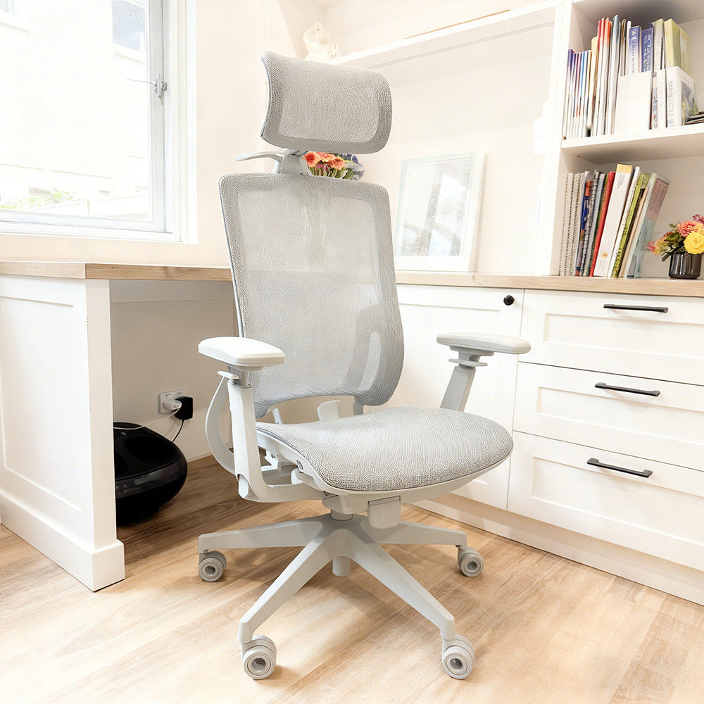 Cloud HLC-600FX Office Chair - Milky White - OC09