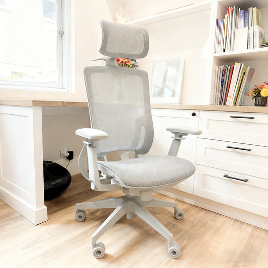 Cloud HLC-600FX Office Chair - Milky White - OC09