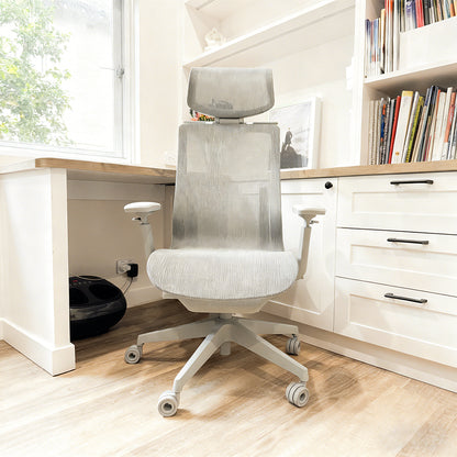 Cloud HLC-600FX Office Chair - Milky White - OC09