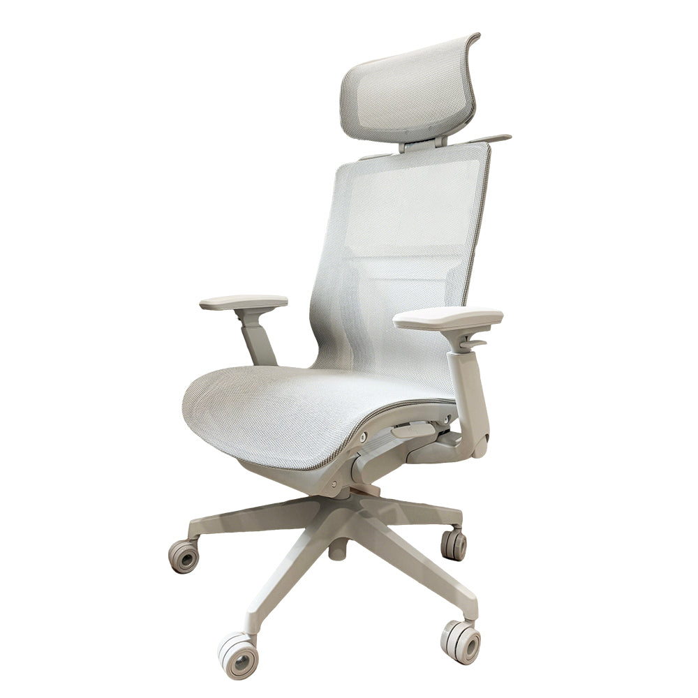 Cloud HLC-600FX Office Chair - Milky White - OC09