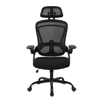 Office Chair with 2D Headrest - Mesh & Fabric - OC12