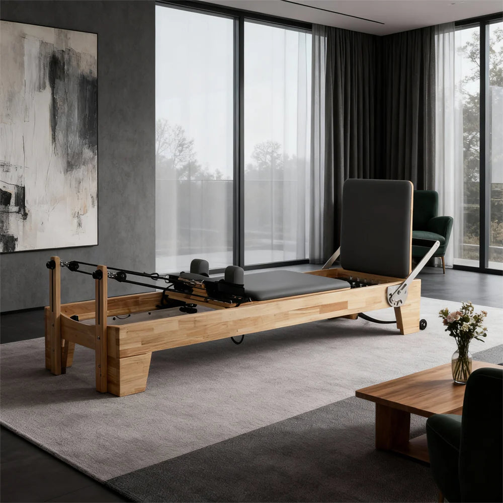 Pilates Studio Combo Set – Full Body Training Kit with Cadillac, Reformer, Ladder Barrel, Wunda Chair & Spine Corrector