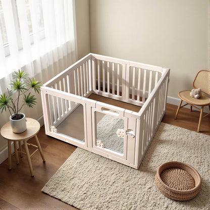 Pet Playpen Gate 60cm High | HDPE Indoor/Outdoor Enclosure