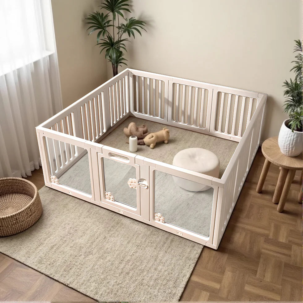 Pet Playpen Gate 60cm High | HDPE Indoor/Outdoor Enclosure