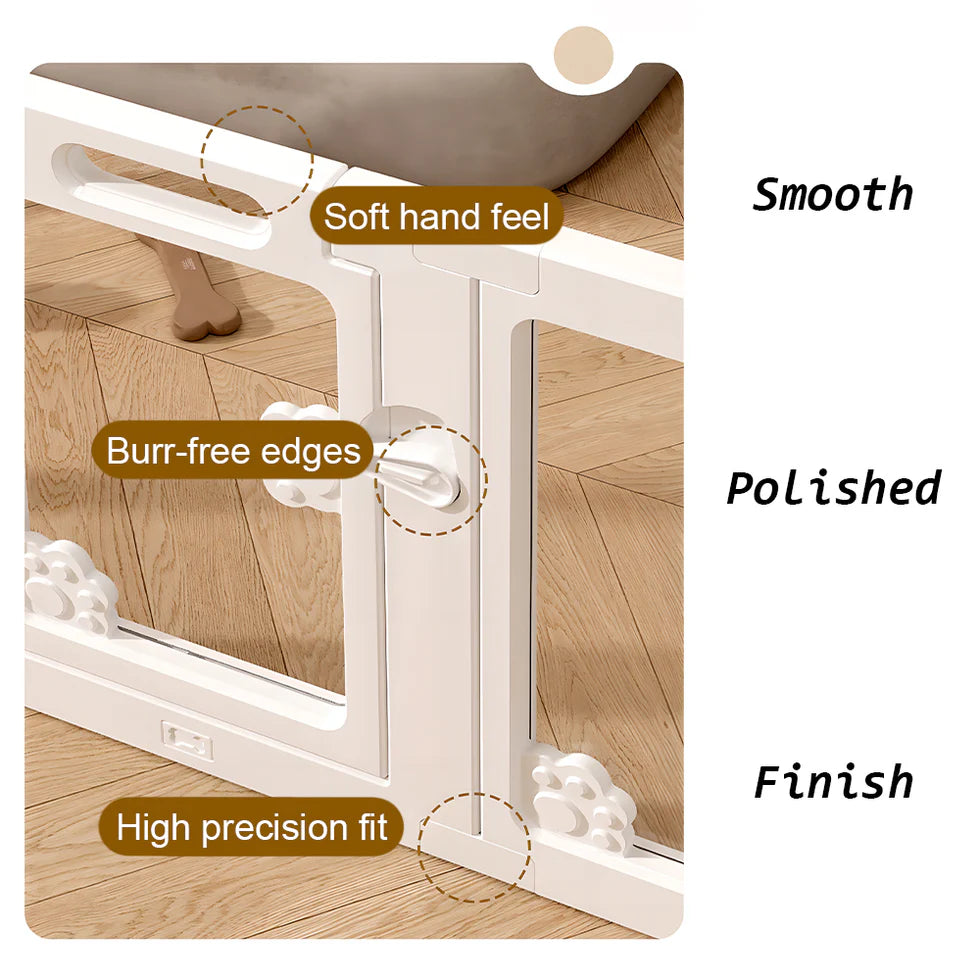 Pet Playpen Gate 60cm High | HDPE Indoor/Outdoor Enclosure