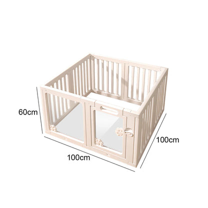 Pet Playpen Gate 60cm High | HDPE Indoor/Outdoor Enclosure