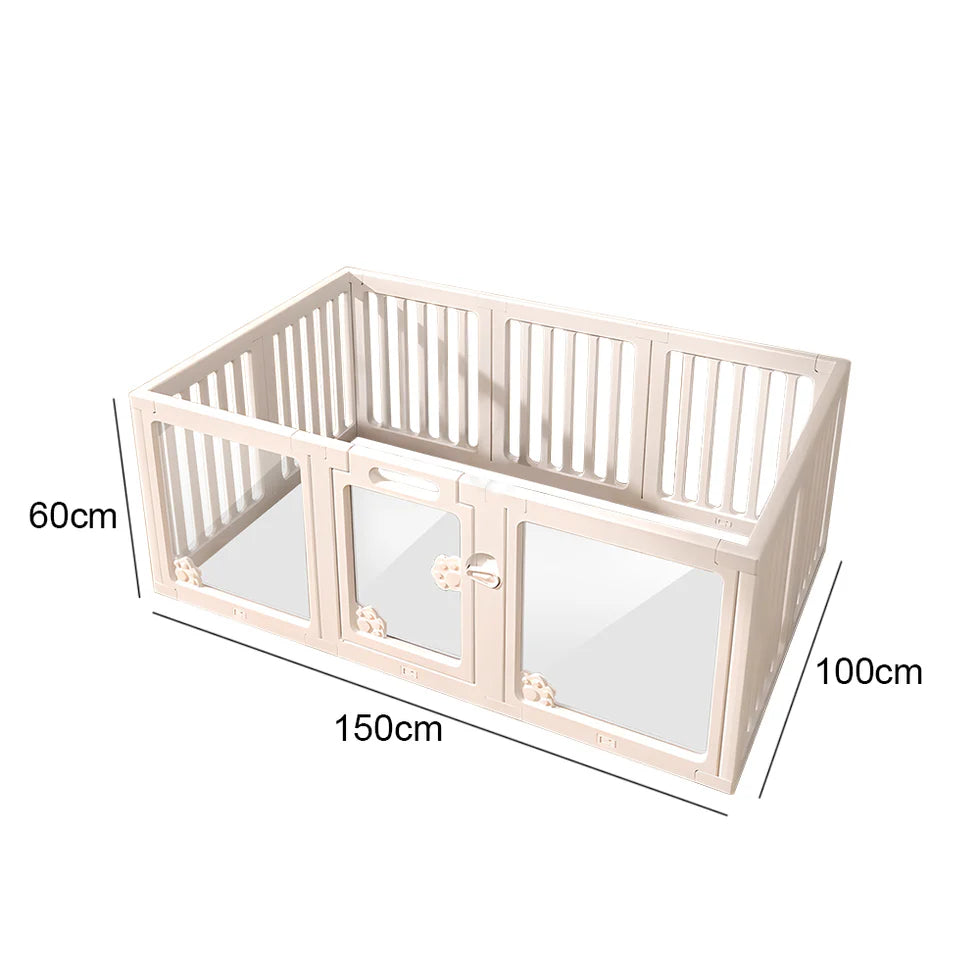 Pet Playpen Gate 60cm High | HDPE Indoor/Outdoor Enclosure