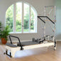 Professional Pilates Reformer with Half Trapeze Table - Grey
