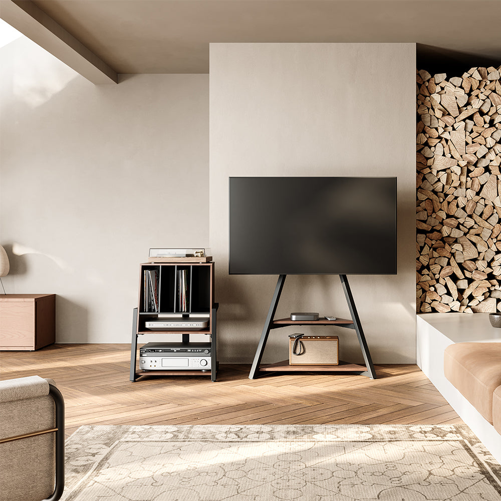 Modern Style Record Storage & Audio Rack — Sleek, Functional Design