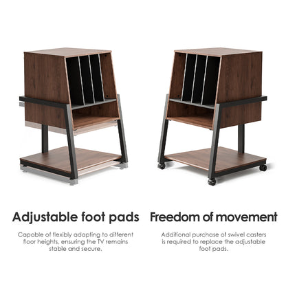 Modern Style Record Storage & Audio Rack — Sleek, Functional Design