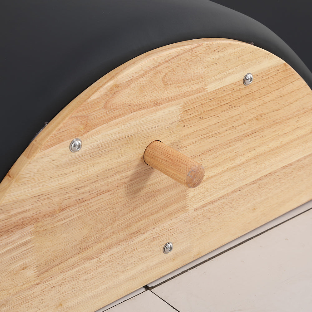 Rubberwood Pilates Spine Corrector — Ergonomic Arc for Stretch & Alignment