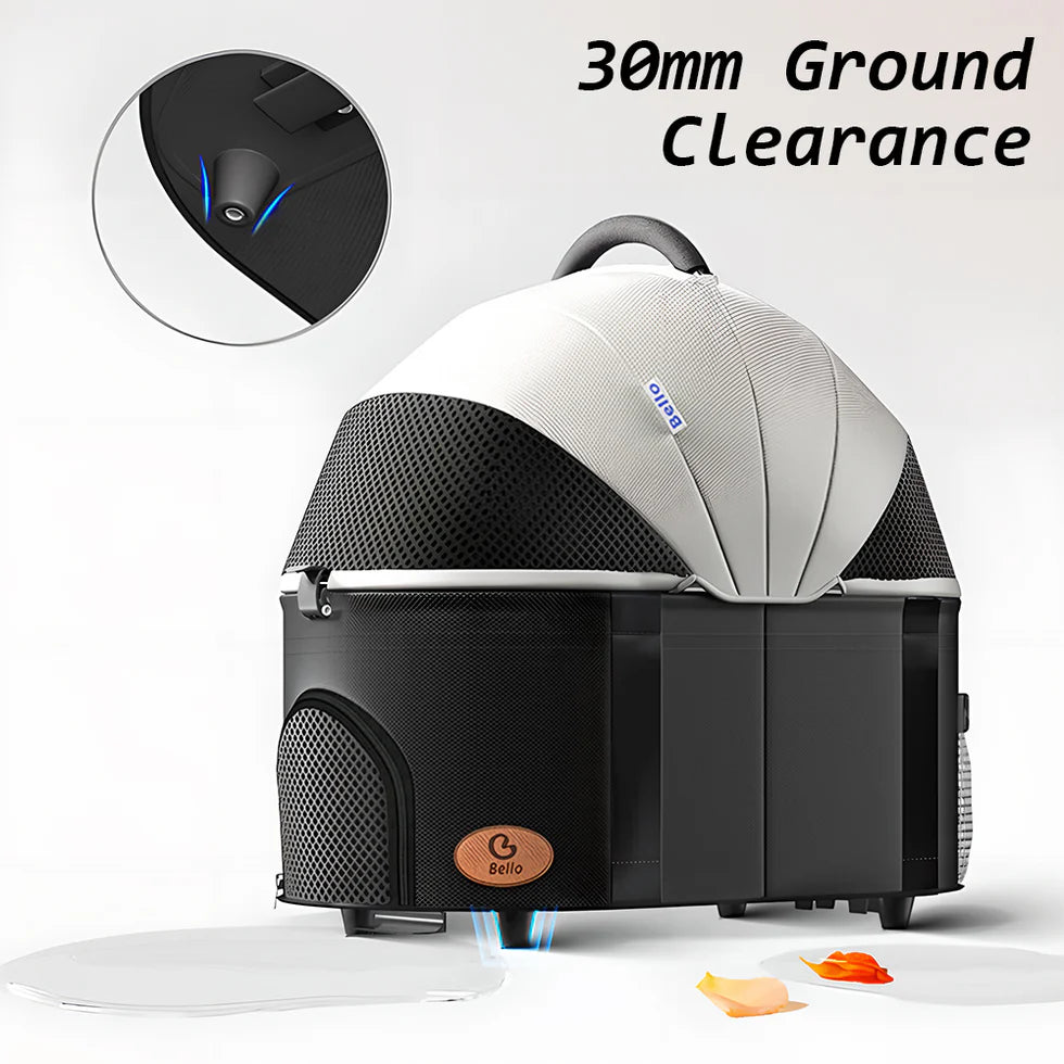 Foldable And Detachable Wrought Iron Frame Pet Stroller