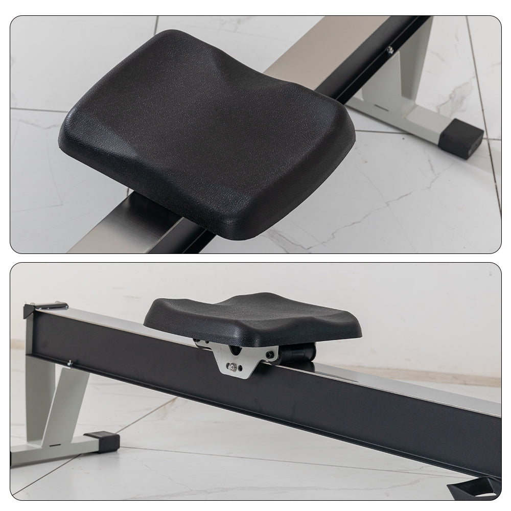 Air Resistance Rowing Machine – 10-Level Wind Adjust, LED Display