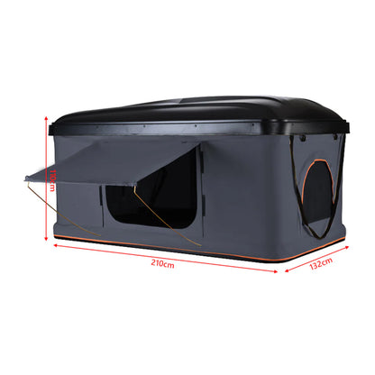 Easy-to-Collapse Safe Roof Top Tent – 3-Second Setup, Hardtop Design, All-Season Adventure Shelter