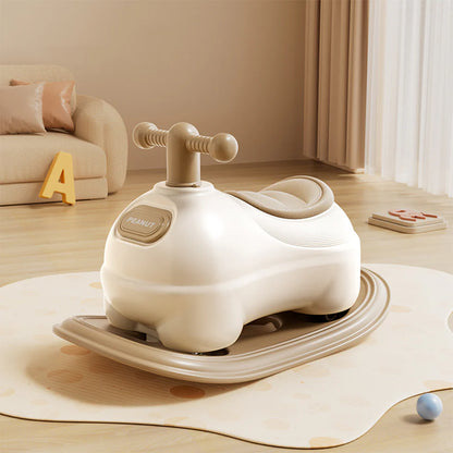 Urban Culture Homes Multifunctional Children's Swing Car/Rocking Horse | 3-in-1 Play Vehicle with Helmet & Backpack