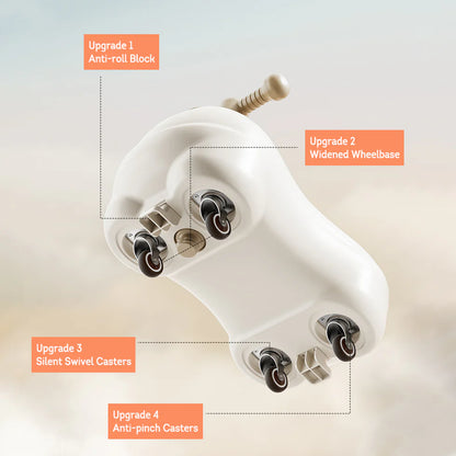 Urban Culture Homes Multifunctional Children's Swing Car/Rocking Horse | 3-in-1 Play Vehicle with Helmet & Backpack