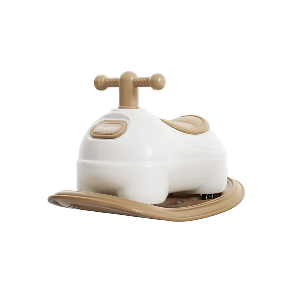 Urban Culture Homes Multifunctional Children's Swing Car/Rocking Horse | 3-in-1 Play Vehicle with Helmet & Backpack