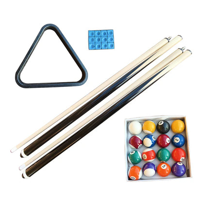 7FT Professional Slate Pool Table with Full Accessory Set – Walnut Wood & Steel