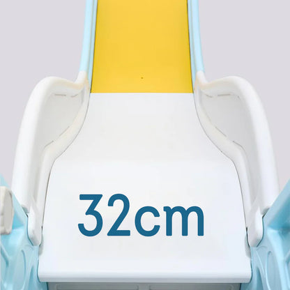 Urban Culture Homes 6-in-1 Children's Slide With Swing | Multi-Activity Play Center with Story Machine