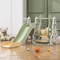 Urban Culture Homes 6-in-1 Children's Slide With Swing | Multi-Activity Play Center with Story Machine