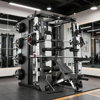 All-in-One Functional Trainer – Premium Home Gym, 150kg Weight Stack, Professional Strength Training Equipment