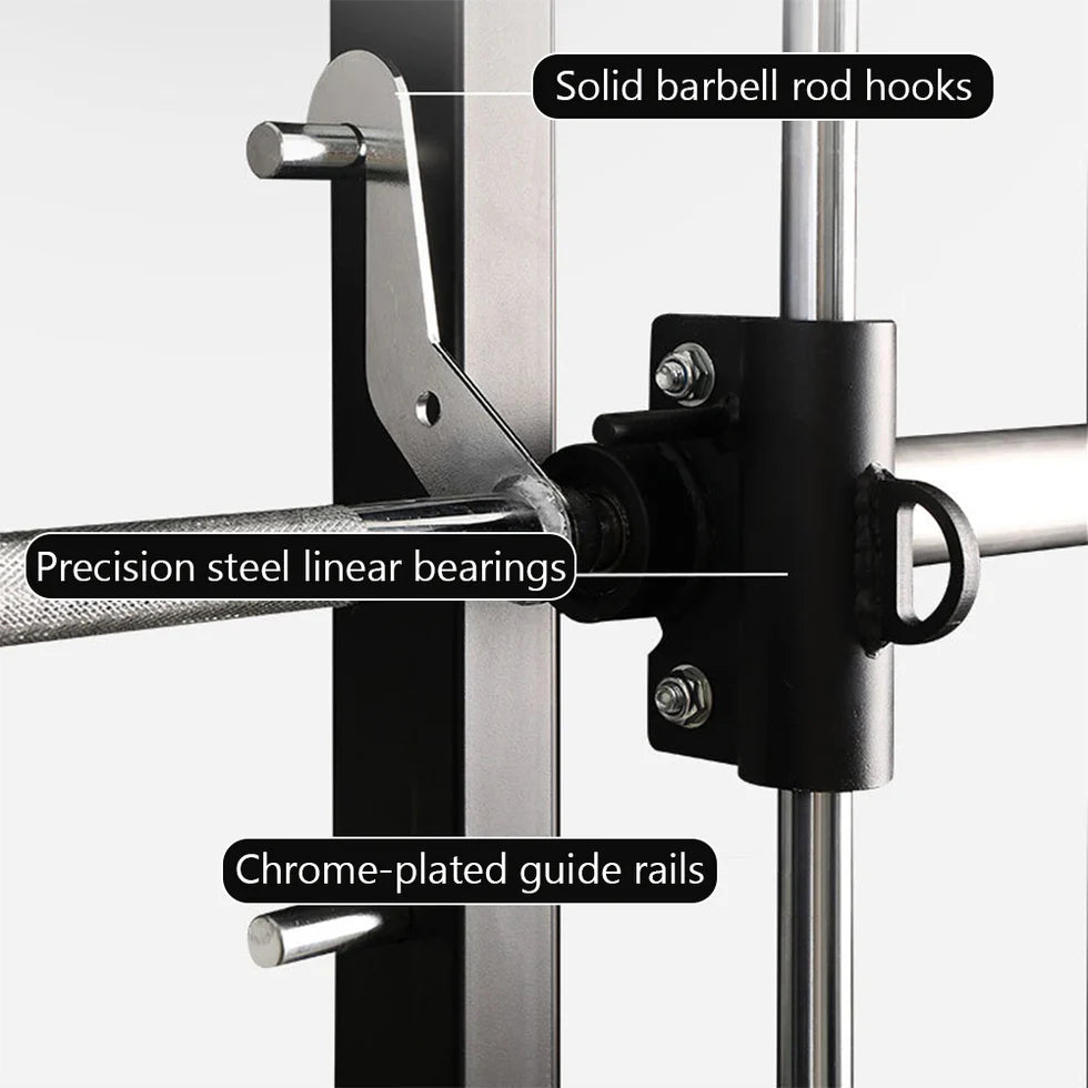 All-in-One Functional Trainer with Dual 100kg Weight Stacks – Commercial Strength Training System