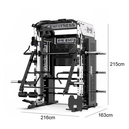 All-in-One Functional Trainer with Dual 100kg Weight Stacks – Commercial Strength Training System