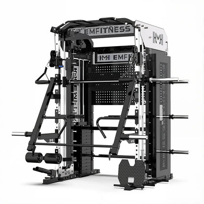 All-in-One Functional Trainer with Dual 100kg Weight Stacks – Commercial Strength Training System