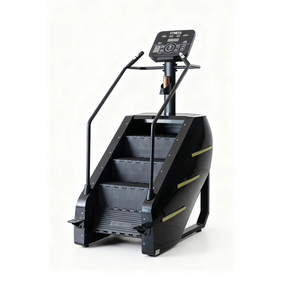 Stair Climber Machine | Heavy-Duty Carbon Steel with LED Display & Wide Steps