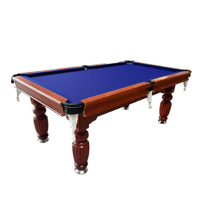 7FT Professional Slate Pool Table with Full Accessory Set – Walnut Wood & Steel