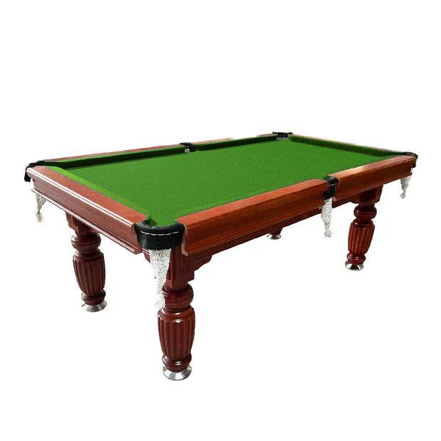 7FT Professional Slate Pool Table with Full Accessory Set – Walnut Wood & Steel