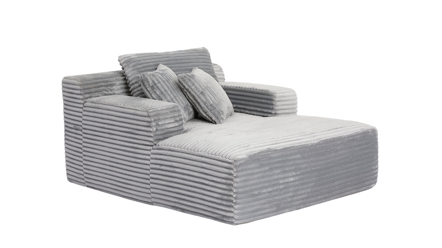 Modular Corner Sofa | Cloud-Comfort Sectional with High-Density Foam | Modern Living Room Lounge