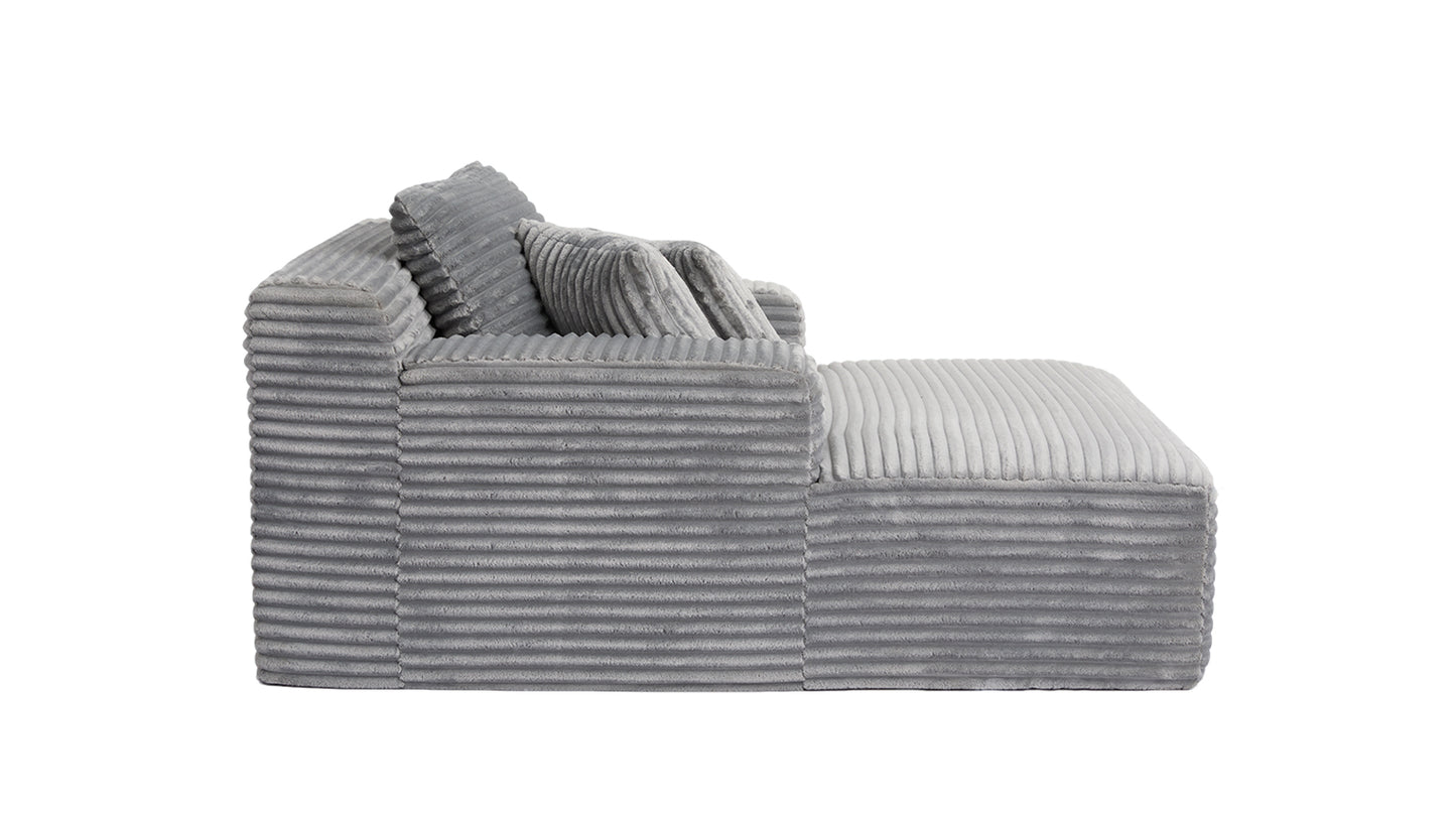 Modular Corner Sofa | Cloud-Comfort Sectional with High-Density Foam | Modern Living Room Lounge