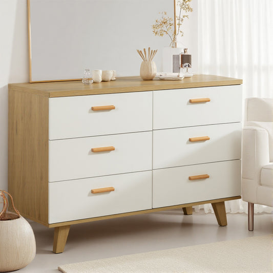 Fashion 6-Drawer Storage Cabinet – Compact Yet Generous Design